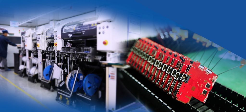 Advanced production line of PCBLION, a reliable Multilayer PCB Manufacturer