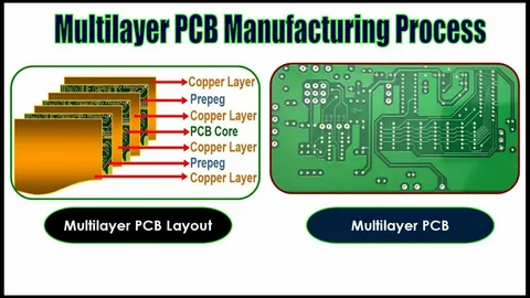 Advanced production line of PCBLION, a reliable Multilayer PCB Manufacturer